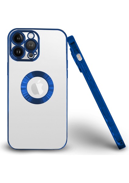 Apple iPhone 12 Kılıf Şeffaf Kamera Lens Koruyuculu Kenar Renkli Yumuşak Silikon modelleri