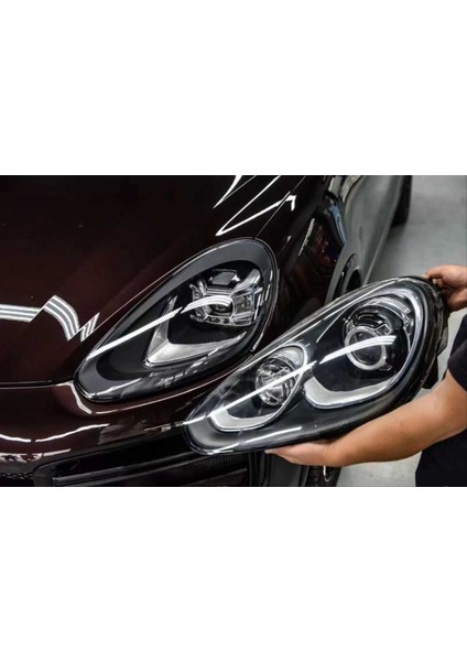 Porsche cayenne ön far lambası 2018 facelift görünüm 2014 / 2017