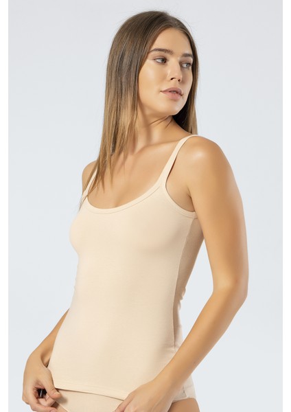 914 Ten Kadın Likralı Pamuklu Askılı Atlet fiyatları