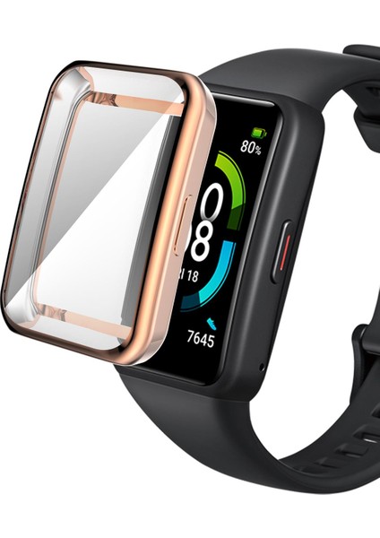 Huawei Band 7 Ekran Koruyucu & Kasa Koruma 360° Full Body Gard Tüm Gövde Tam Koruma
