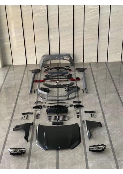 Bmw g11 to g12 facelift body kit dönüşüm seti full 2016+
