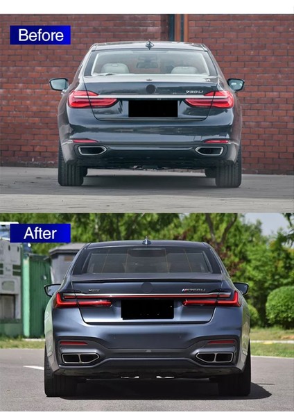 Bmw g11 to g12 facelift body kit dönüşüm seti full 2016+ modelleri