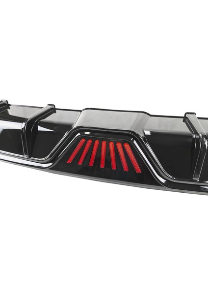 Honda civic fe01 4 egzoz arka difüzör ledli 2022+ modelleri