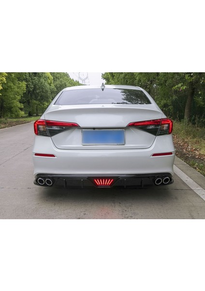 Honda civic fe01 4 egzoz arka difüzör ledli 2022+ fırsatları