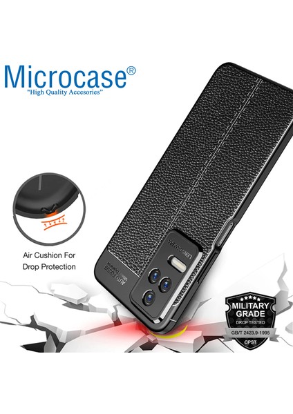 Xiaomi Poco F4 Leather Tpu Silikon Kılıf - Siyah indirimleri