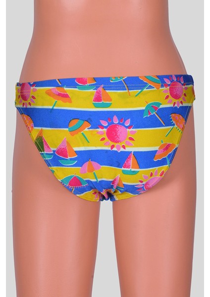 Ayl Erkek Çocuk Desenli Slip Mayo 103-D-37