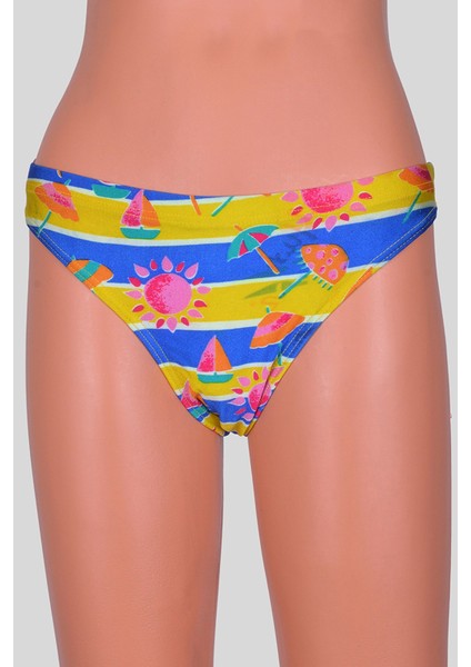 Ayl Erkek Çocuk Desenli Slip Mayo 103-D-37