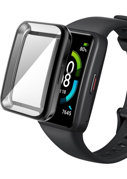 Honor Band 6 Ekran Koruyucu & Kasa Koruma 360° Full Body Gard Tüm Gövde Tam Koruma