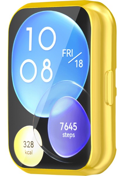 Huawei Watch Fit 2 Ekran Koruyucu & Kasa Koruma 360° Full Body Gard Tüm Gövde Tam Koruma fırsatları
