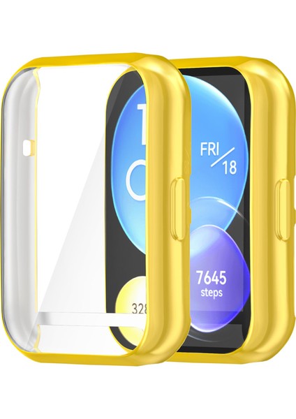 Huawei Watch Fit 2 Ekran Koruyucu & Kasa Koruma 360° Full Body Gard Tüm Gövde Tam Koruma indirimleri