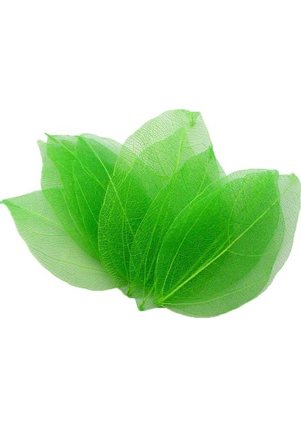 Kumaş Yaprak Yeşil - 3 Adet