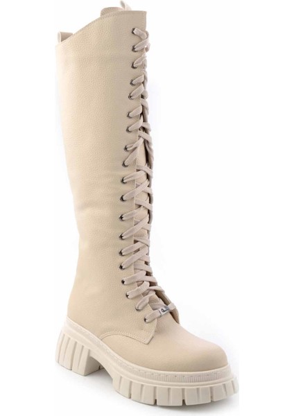 Bej Kadın Çizme K03703046509 modelleri