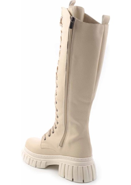 Bej Kadın Çizme K03703046509 fırsatları