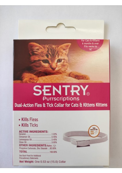 Kedi Dış Parazit Kene Tasması