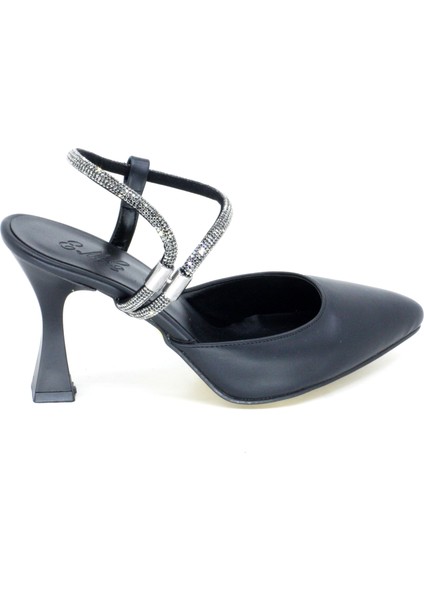 04100 Ince Topuk Rahat Taşlı Kadın Ayakkabı fiyatları