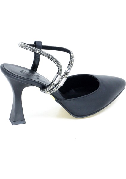04100 Ince Topuk Rahat Taşlı Kadın Ayakkabı fırsatları