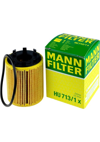Corsa E 1.3 Dizel Motor Yağ Filtresi (Tırnaklı Tip) HU713/1X