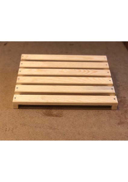 Tezel Ahşap Masa Altı Ayaklık Ayak Koyma Standı 30X40