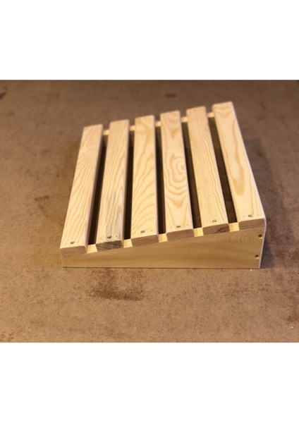 Tezel Ahşap Masa Altı Ayaklık Ayak Koyma Standı 30X40