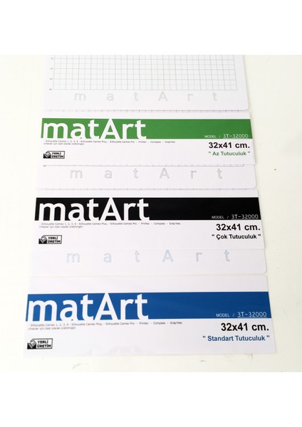 Matart Yapışkanlı  Plotter Kesim Matı 32X41 Cm. (Standart Tutuculuk)