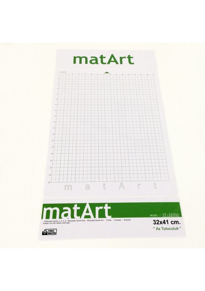 Matart Yapışkanlı  Plotter Kesim Matı 32X41 Cm. (Zayıf Tutuculuk)