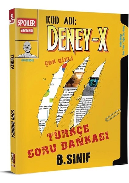8. Sınıf Deney x Turkce Soru Bankası