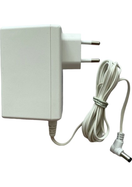 12 Volt 2,5 Amper Beyaz Adaptör - 12V 2.5A Adaptör Jack Standart 2,5A 12V Adaptör 12 Volt Adaptör