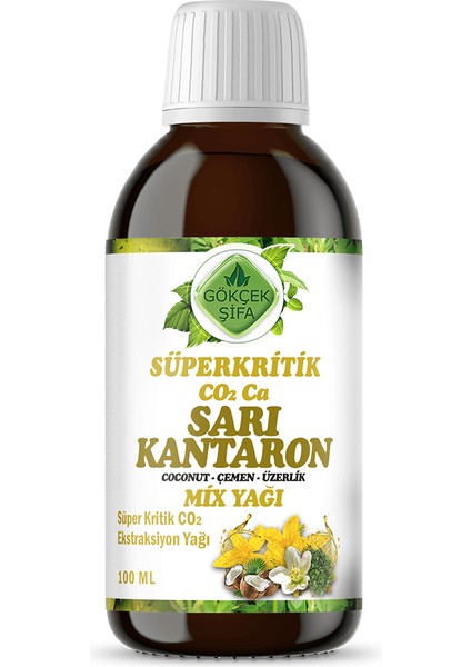 Sarı Kantaron Süperkritik Mix Yağı 100 ml (ST. JOHN'S WORT SUPERCRİTİCAL MİX OİL)