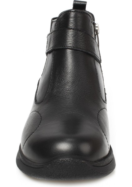 Emma 27951 Hallux Deri Fermuarlı Kadın Bot modelleri