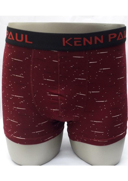 Erkek Dijital Baskılı Cotton Pamuk Ikili Boxer