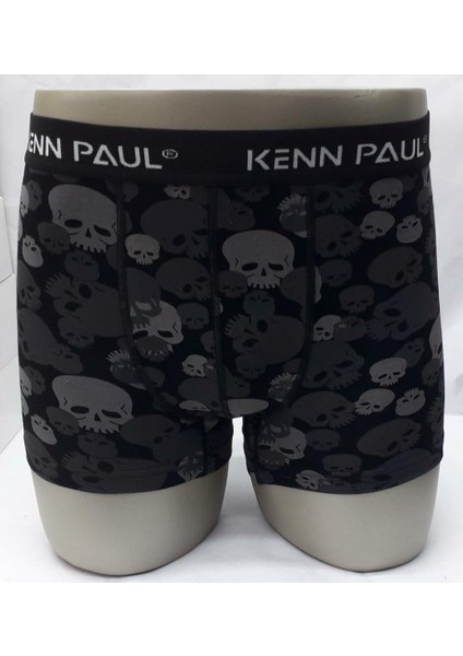Erkek Dijital Baskılı Cotton Pamuk Ikili Boxer
