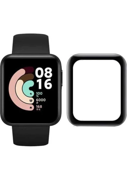 Xiaomi Redmi Watch 2 Lite Ekran Koruyucu 3D Kavisli Full Kaplama Pmma