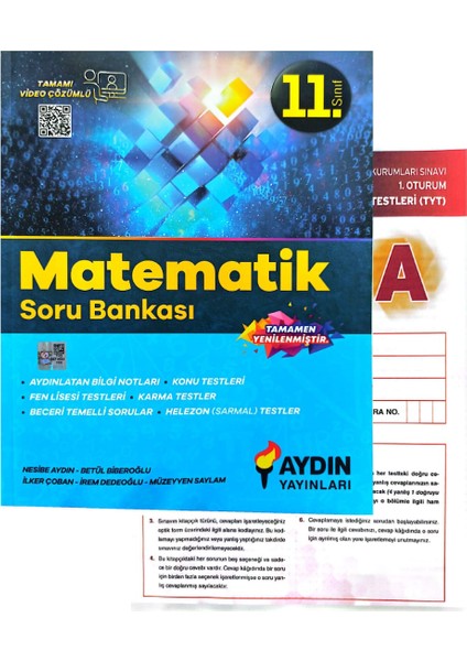 11. Sınıf Matematik Soru Bankası-Yeni-(Okyanus Yayınları Denemeli)