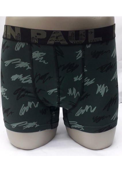Erkek Dijital Baskılı Cotton Pamuk Ikili Boxer