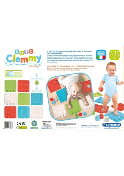 17352 Soft Clemmy - Yumuşak Blok Duyusal Halı