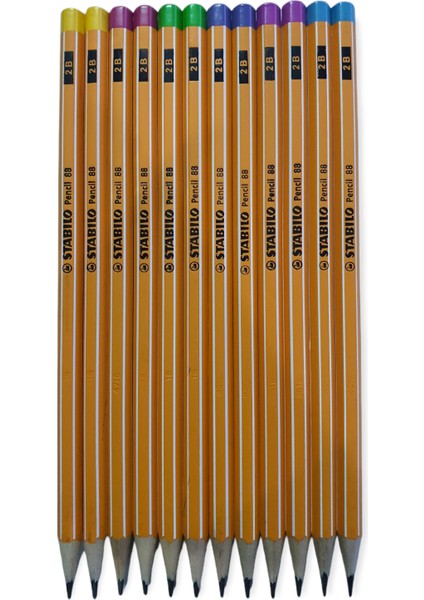 Pencil 88 Kurşun Kalem Karışık 12'li Paket