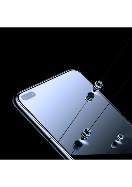 Oppo Reno 4 Lite Için Kenarı Kırılmaya Dayanıklı 5d Cam Ekran Koruyucu Siyah modelleri