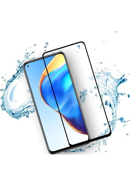 Xiaomi Mi 10T Pro Için Kenarı Kırılmaya Dayanıklı 5d Cam Ekran Koruyucu Siyah