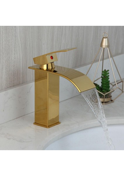 Şelale Gold Lavabo Bataryası