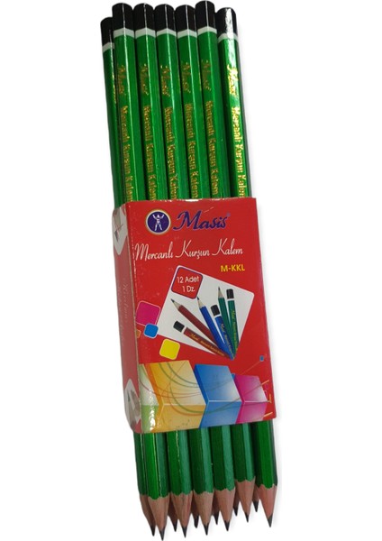 Mercanlı Kurşun Kalem 12'li Paket