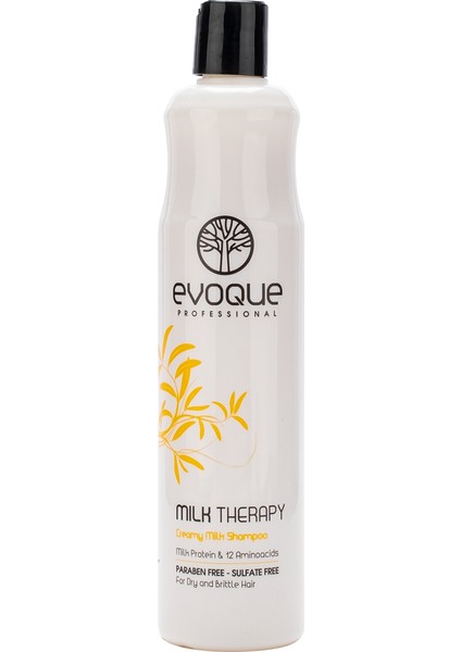 Milk Therapy Sülfatsız Şampuan 400 ml 3 Adet