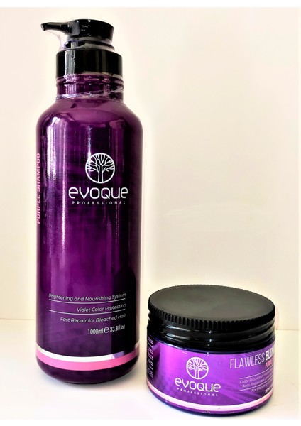 Professional Anti-Yellow Silver Şampuan 1000 ml + Professıonel Anti Purple Mask 250 ml