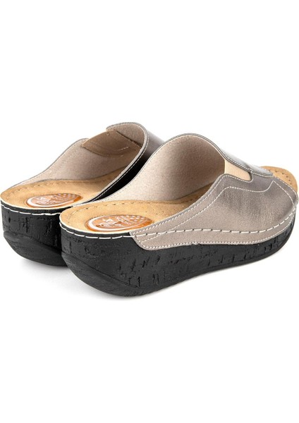 Orthopedix Attica Anatomik Topuk Dikeni Jel Destekli Dolgu Topuklu Kadın Terlik 32257 fırsatları