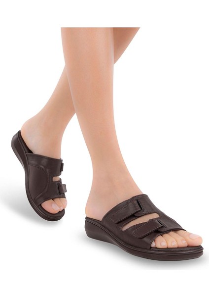 Orthopedix Nigero Anatomik Kemik Çıkıntısı Hallux ve Topuk Dikeni Jel Pedli Kadın Terlik 32214 modelleri