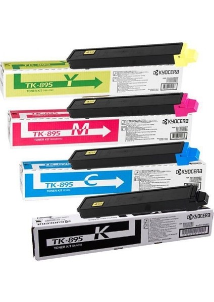 Mita TK-895 Orjinal Toner Takımı 8020-8025-8520-8525