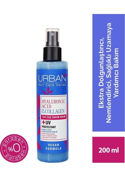 Urban Sıvı Saç Kremi Hyaluronic Acid & Collagen 200 ml modelleri