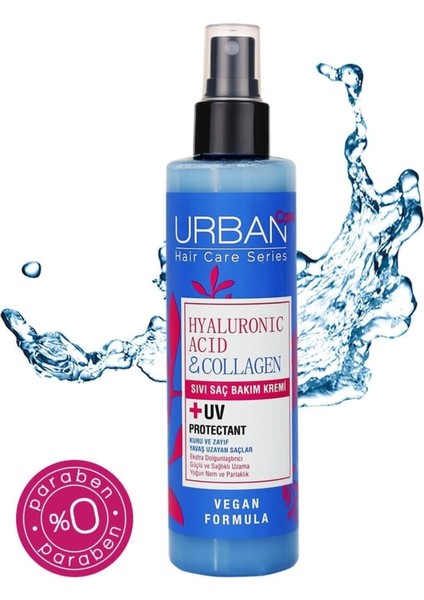 Urban Sıvı Saç Kremi Hyaluronic Acid & Collagen 200 ml fırsatları