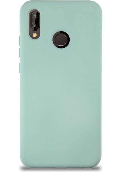Xiaomi Redmi Note 7 Pro Kapak Içi Kadife Kamera Korumalı Lansman Silikon Kılıf - Turkuaz