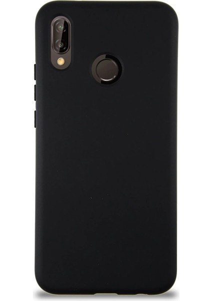 Xiaomi Redmi Note 7 Pro Kapak Içi Kadife Kamera Korumalı Lansman Silikon Kılıf - Siyah