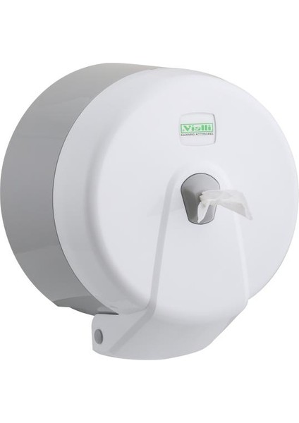 Vialli K3 Mini Cimri Içten Çekmeli Tuvalet Kağıdı Dispenser Beyaz